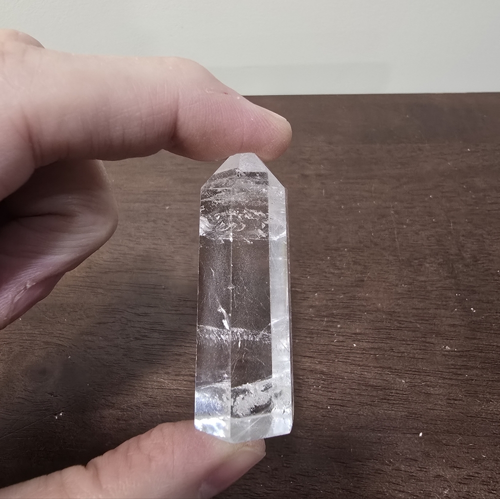 Clear Quartz Crystal Tower #W